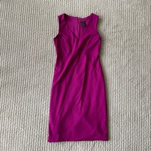 Fitted sheath body con ann taylor dress